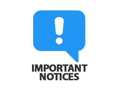 Important Notices