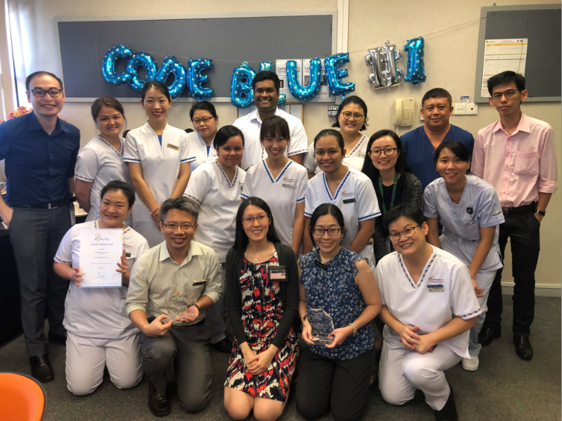  ​For
their effort, the team led by Dr Carrie and Dr Claudia won the Quality
Improvement Project of the Year at the recent SGH Quality Convention, as well
as numerous awards such as the SingHealth
Family Target Zero Harm Award and SGH Innovation & Quality Circle Star
Award.