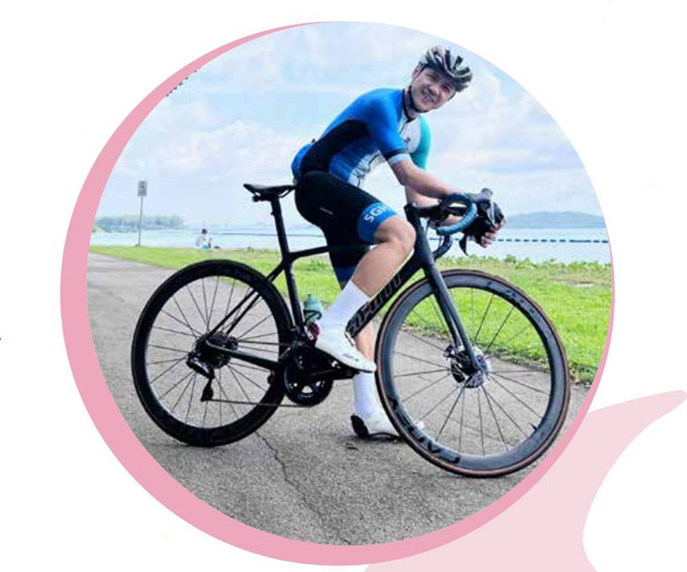 Mr Tham fell in love with cycling as a result of another hobby photography. He took up cycling to go to out-of-the-way places. In 2022, he participated in the SGH Beyond 200 Ride ‘n Run to raise funds for needy patients.