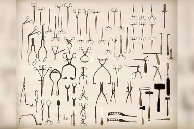  ​The collection includes obstetric delivery forceps used by doctors, self-retaining retractors, bone-nibbler clamps, mallots, curettes, bone hooks, osteotome, rongeurs, and a little axe saw used to cut parts of the skull. Some of these surgical instruments were used in ground-breaking procedures by doctors at Singapore General Hospital to preserve organs or limbs and save lives. Today, they have been replaced by new and more effective instruments. ST PHOTO NEO XIAOBI