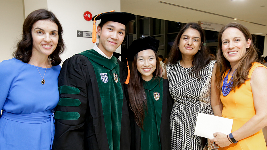 ​Dr Mara McAdams (far right), Associate Dean of Student Affairs & Alumni Relations at Duke-NUS, tells us about the importance of honing non-academic skills in doctors-to-be.  